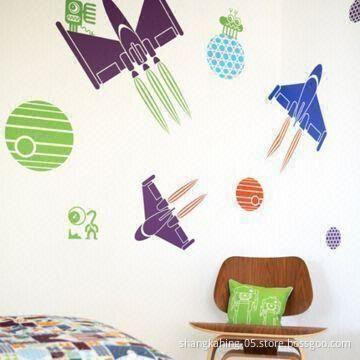 Wall Sticker, Made of PVC, Suitable to Decorate all Smooth Surfaces